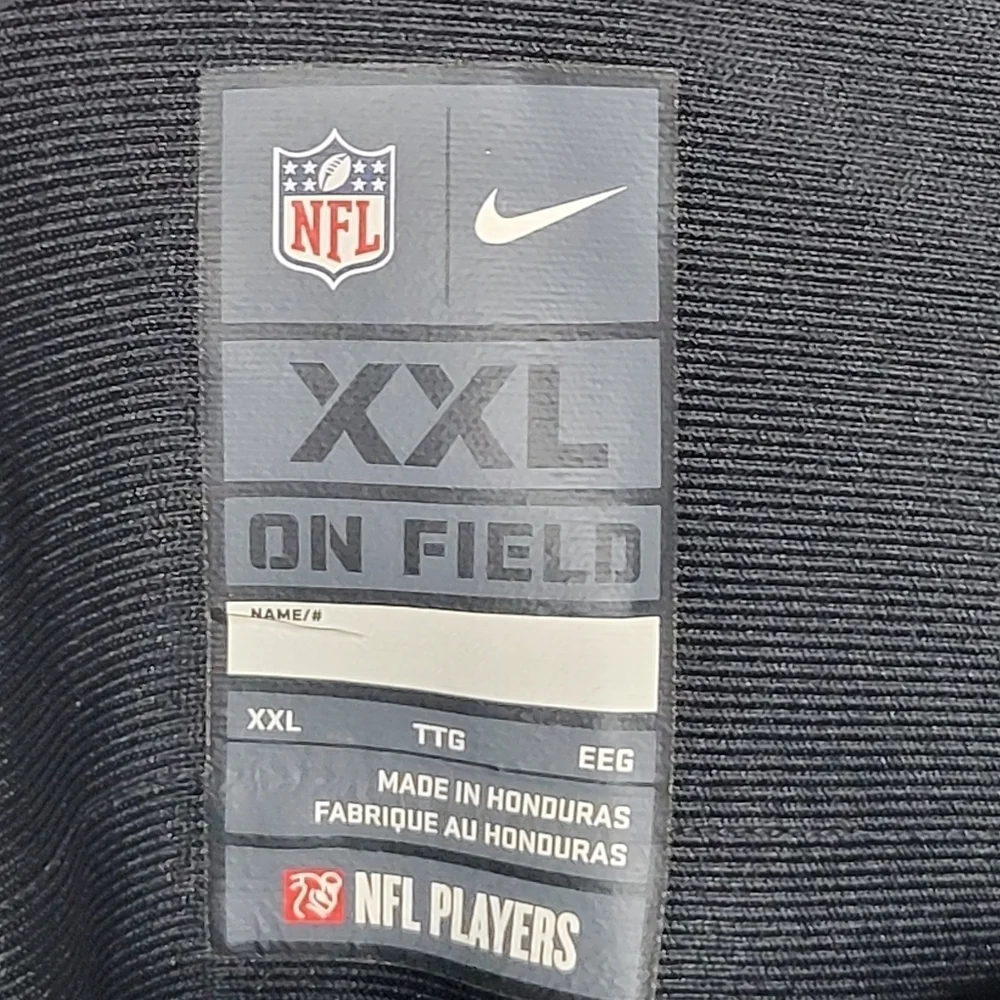 Nike On Field Khalil Mack #52 Raiders NFL Jersey in Black Size XXL